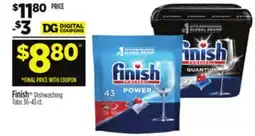 Dollar General Finish Dishwashing Tabs offer