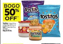 Dollar General Tostitos Chips or Dairy Dips or Lay's Dairy Dips offer