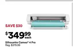 Michaels Silhouette cameo 4 Pro offer