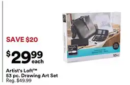 Michaels Artist's Loft 53 pc. Drawing Art Set offer