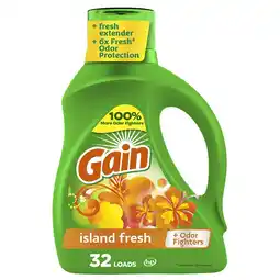 Walgreens Liquid Laundry Detergent + Odor Fighters Island Fresh offer