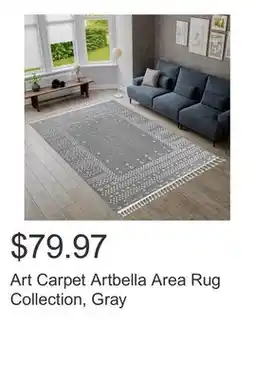 Costco Art Carpet Artbella Area Rug Collection, Gray offer