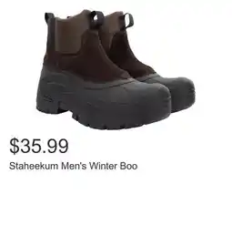 Costco Staheekum Men's Winter Boo offer