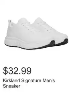 Costco Kirkland Signature Men's Sneaker offer