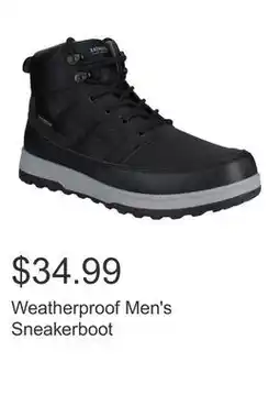 Costco Weatherproof Men's Sneakerboot offer