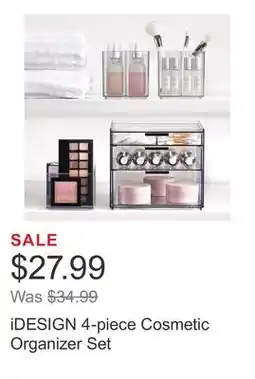 Costco iDESIGN 4-piece Cosmetic Organizer Set offer