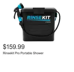 Costco Rinsekit Pro Portable Shower offer