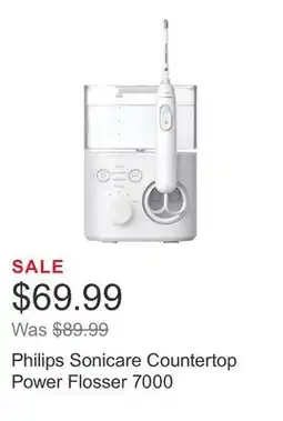 Costco Philips Sonicare Countertop Power Flosser 7000 offer