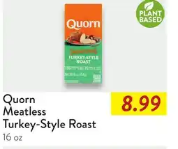 Fresh Thyme Quorn Meatless Turkey-Style Roast offer