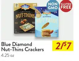 Fresh Thyme Blue Diamond Nut-Thins Crackers offer