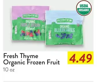 Fresh Thyme Fresh Thyme Organic Frozen Fruit offer