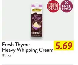 Fresh Thyme Fresh Thyme Heavy Whipping Cream offer