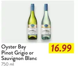 Fresh Thyme Oyster Bay Pinot Grigio or Sauvignon Blanc offer