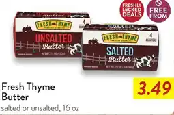 Fresh Thyme Fresh Thyme Butter offer