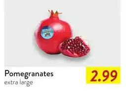 Fresh Thyme Pomegranates offer
