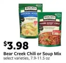 Fareway Bear Creek Chili or Soup Mix offer