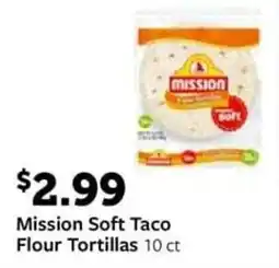 Fareway Mission Soft Taco Flour Tortillas offer