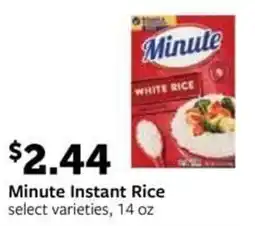 Fareway Minute Instant Rice offer