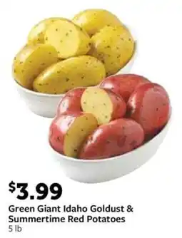 Fareway Green giant idaho goldust & summertime red potatoes offer