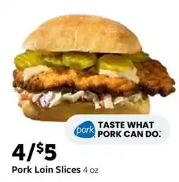 Fareway Pork Loin Slices offer