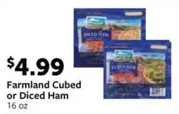 Fareway Farmland Cubed or Diced Ham offer