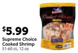 Fareway Supreme Choice Cooked Shrimp offer