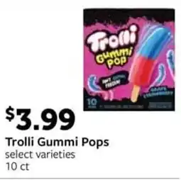 Fareway Trolli Gummi Pops offer