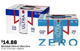 Fareway Michelob Ultra or Ultra Zero offer