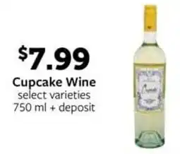 Fareway Cupcake Wine offer