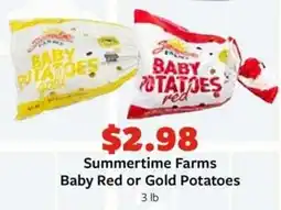 Fareway Summertime Farms Baby Red or Gold Potatoes offer