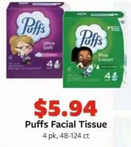 Fareway Puffs Facial Tissue offer