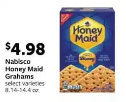 Fareway Nabisco Honey Maid Grahams offer
