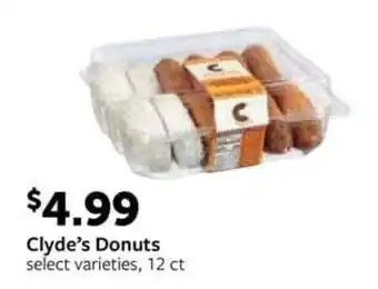 Fareway Clyde's Donuts offer