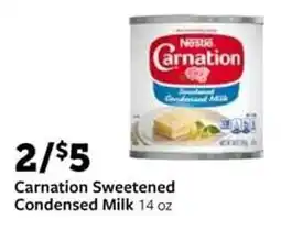Fareway Carnation Sweetened Condensed Milk offer