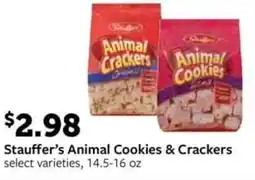 Fareway Stauffer's Animal Cookies & Crackers offer