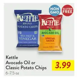 Fresh Thyme Kettle Avocado Oil or Classic Potato Chips offer