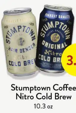 Fresh Thyme Stumptown Coffee Nitro Cold Brew offer