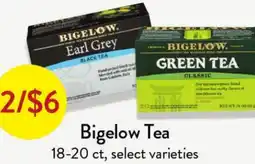 Fresh Thyme Bigelow Tea offer