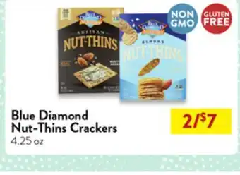 Fresh Thyme Blue Diamond Nut-Thins Crackers offer