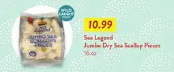 Fresh Thyme Sea Legend Jumbo Dry Sea Scallop Pieces offer