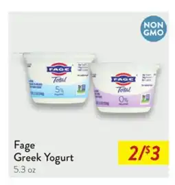 Fresh Thyme Fage Greek Yogurt offer