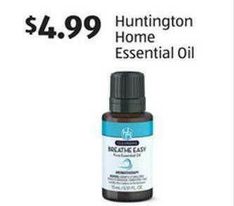 Aldi Huntington Home Essential Oil offer