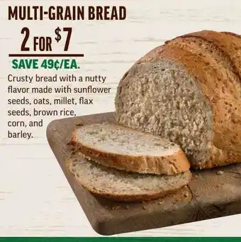 Central Market Multi-grain Bread offer