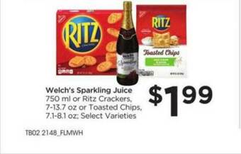 Food 4 Less Welch's Sparkling Juice offer