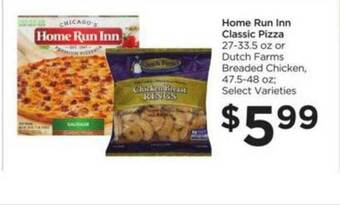 Food 4 Less Home Run Inn Classic Pizza Select Varieties offer