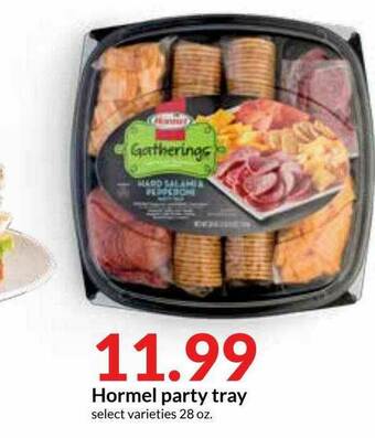 Hy-Vee Hormel Party Tray offer