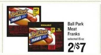 Lowes Foods Ball Park Meat Franks offer