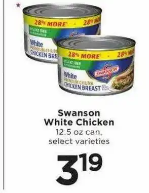 SHOPPERS Swanson White Chicken Select Varieties offer