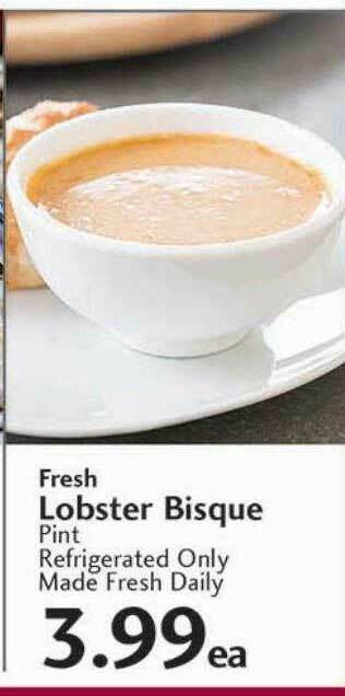 Sunset Foods Fresh Lobster Bisque offer