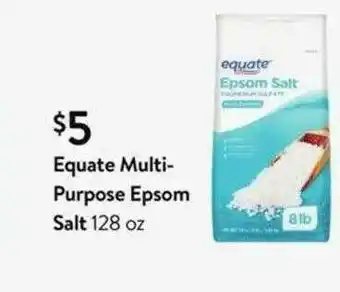 Walmart Equate Multi-purpose Epsom Salt offer